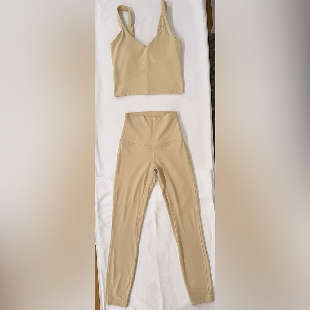 Lululemon Align Matching Set: Align High-Rise Leg… - image 3